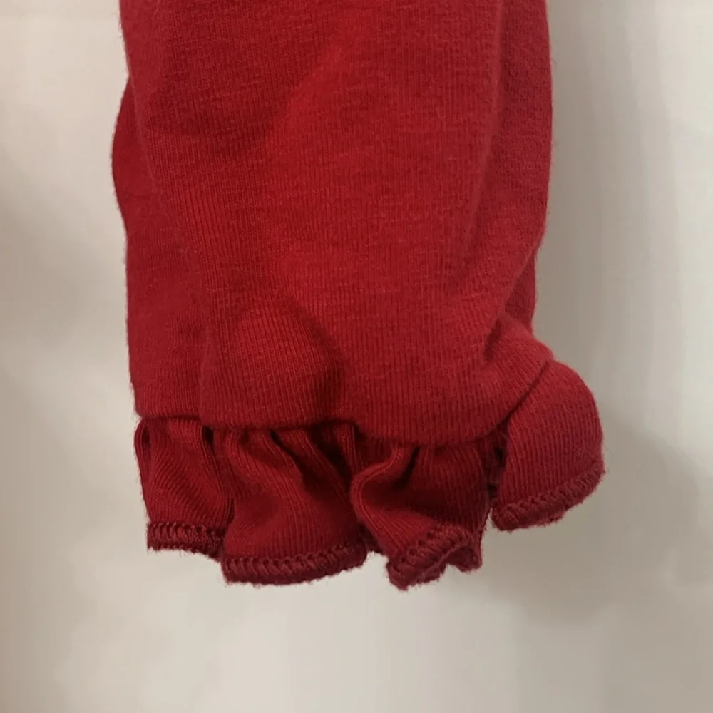 Girls Marie Nicole Ruffle Burgundy Hooded Jacket Size 10 EUC‎